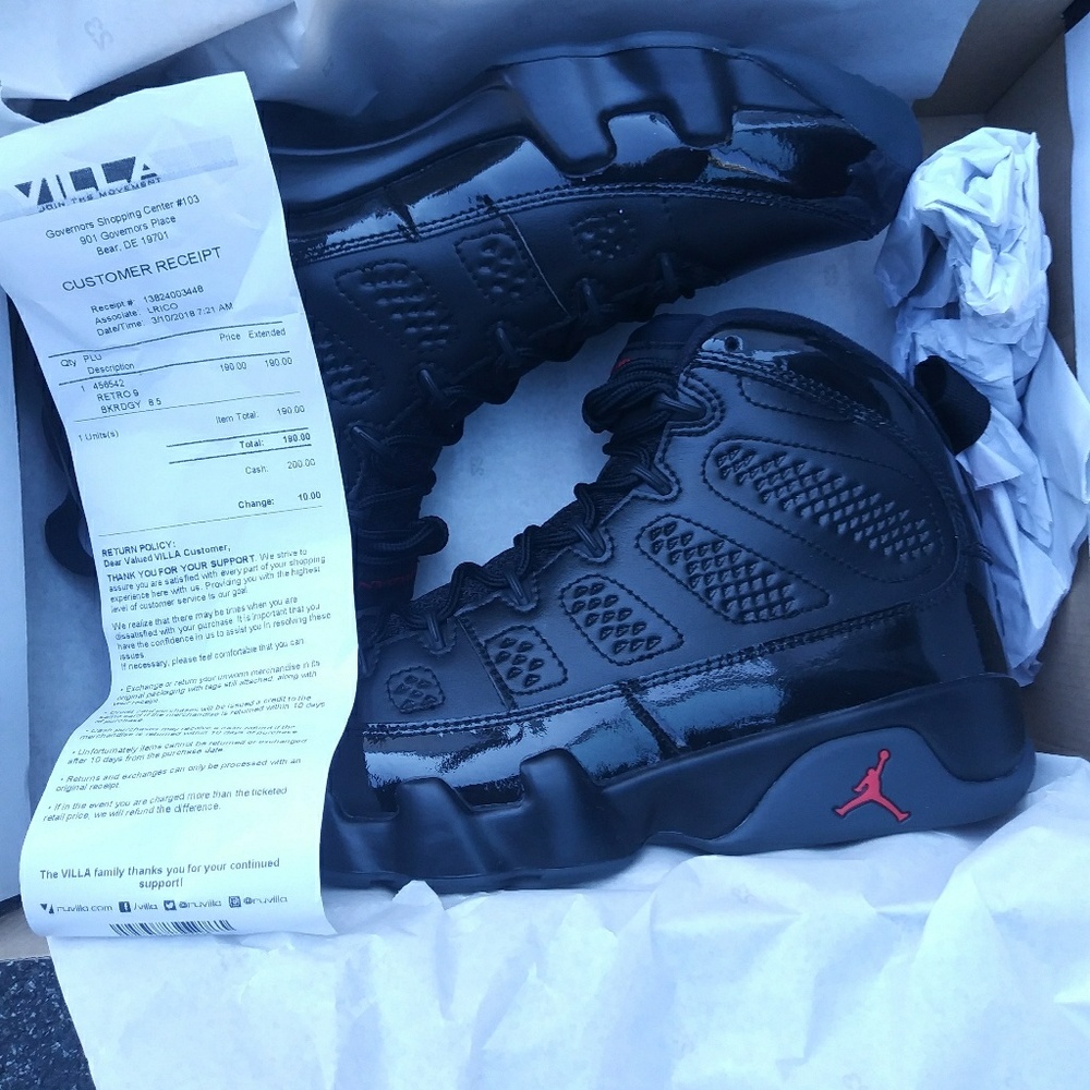 Jordan"bred" 9s